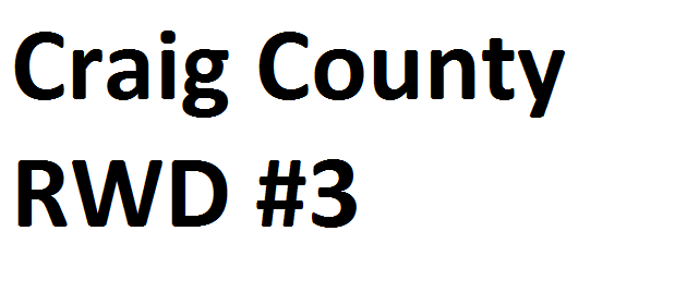 Craig County Rural Water District #3